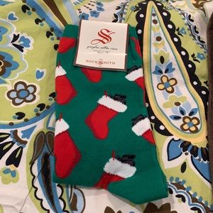 SockSmith Green Christmas Coal Socks
